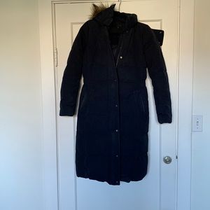 Uniqlo Navy Puffed Coat